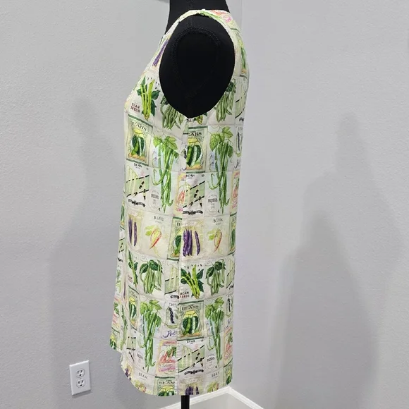 Rachel Antonoff Lola Mini Dress in the "Especially The Beans" Print, Pockets - Picture 9 of 16